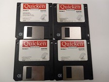 Quicken Version 4 For Windows 3.1 3.5 Floppy Disks Without Manual