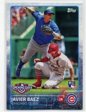 2015 Topps Opening Day #188 Javier Baez Rookie RC CUBS Rookie Tigers Mets