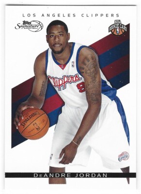 DEANDRE JORDAN 2008-09 TOPPS SIGNATURE RC #335/2325 CLIPPERS NETS