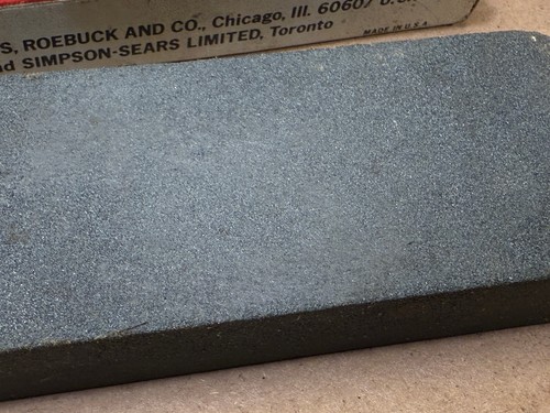 Vintage Sears Craftsman Sharpening Stone 9-64403 Combo Double Sided USA -FR SHIP - Picture 8 of 16