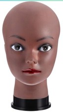 Mannequin Head With Makeup For Display