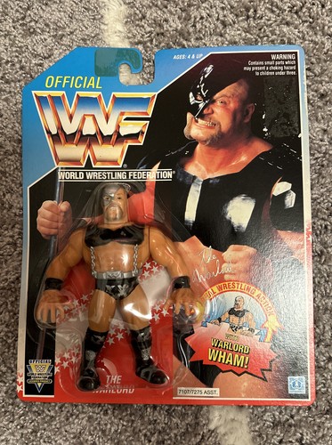 THE WARLORD Series 5 WWF Hasbro MOC Mint On card F...