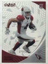 2021 Panini Chronicles Clear Vision Rookies Red, Rondale Moore RC #ed 175/199