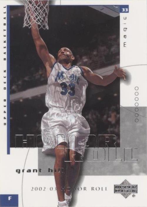 2002-03 Upper Deck Honor Roll - Grant Hill #60 - 1 of 2