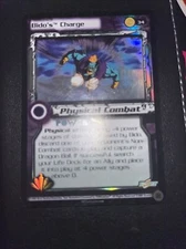 DBZ CCG Limited Bido’s Charge Holo Foil Rare Bojack 34 Dragon Ball Z Score TCG