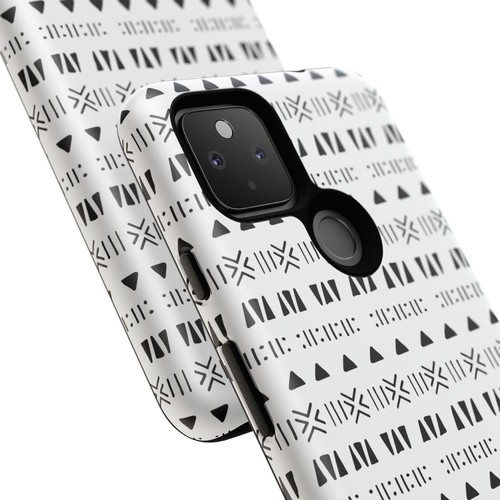 Black and White Southwestern Aztec Pattern Google Pixel Tough Cases - 第 79/131 張圖片