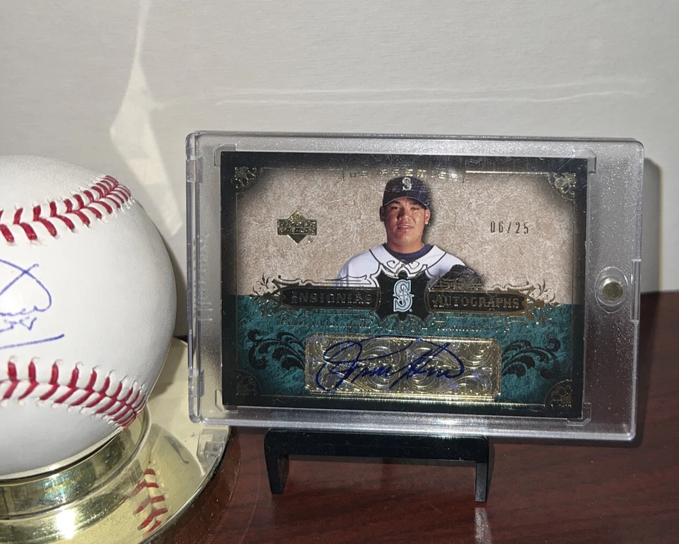 Felix Hernandez Signed Baseball Lot 2007 UD Premier Gold Auto /25 Mariners RC - Image 4 of 4