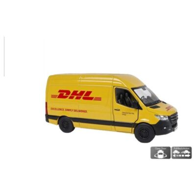Mercedes Sprinter DHL mit Rückzug 1:48