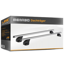 Für Kia Picanto 04.2004 - 09.2011 MENABO Dachträger Omega Alu Aluminium silber