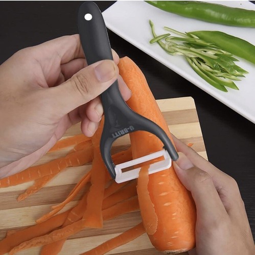 Potato Masher with Fruit Vegetable Peeler Set Of 2 Masher Utensil Stainless UK - Picture 3 of 13