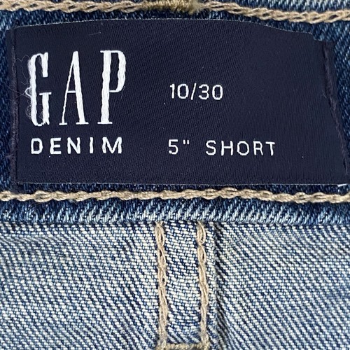 Gap Women’s Denim Mid Rise 5" Short Jean Shorts Blue Jean Shorts Distressed 10 - Picture 4 of 7