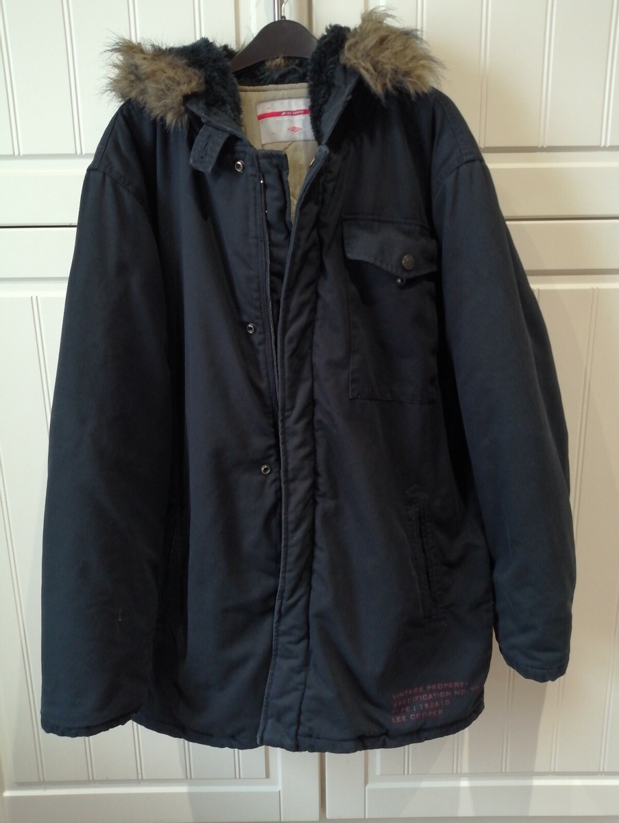 REDUCED sze L expensive (RRP £159) LEE COOPER blk 100% cotton