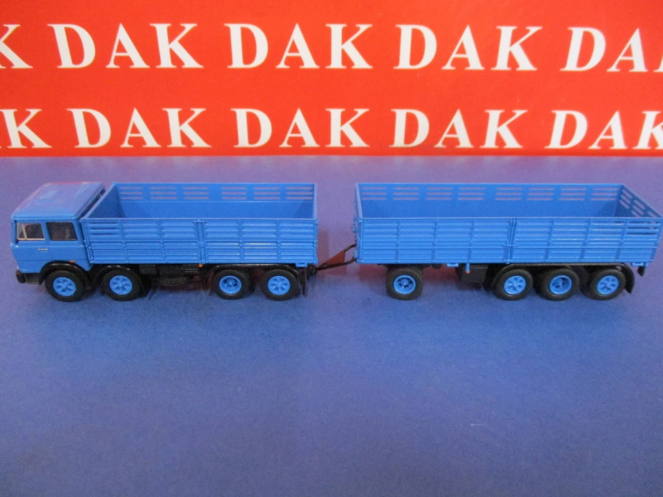 1/87 Modellino Camion Truck Fiat 691 Millepiedi Blue by Brekina - Immagine 2 di 4