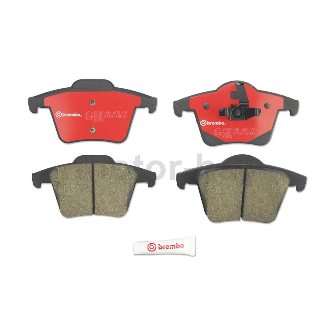 Rear Brake Pads and Rotors For Volvo XC90 2014 2013 2012 2011 2010 2009