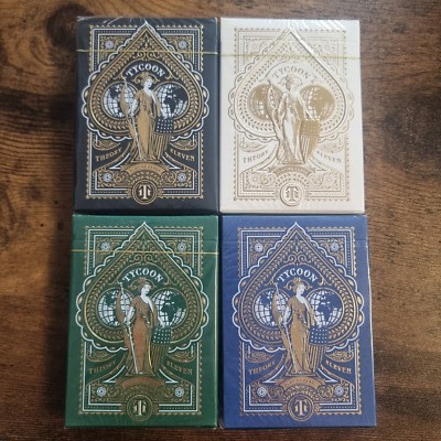 Tycoon Limited Edition Spielkarten Neu Versiegelt Theorie11 USPCC Deck Theorie 11