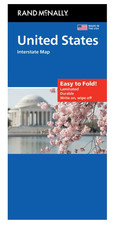 Rand McNally United States Laminated Road Map 2021 Easy to Fold USA NEW