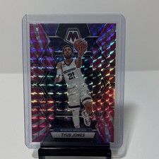 /20! 2022-23 Panini Mosaic Tyus Jones Pink Mosaic Prizm #194 Memphis Grizzlies 
