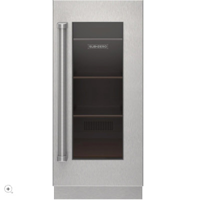 Brand New Genuine Sub-Zero 9029161 Stainless Steel Glass Door Panel   Right Hing