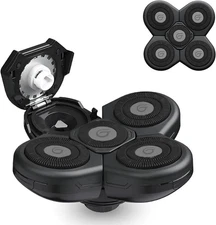 Groomie BaldiePro Cordless Bald Head Shavers for Men, Blade Refill - Waterpro...