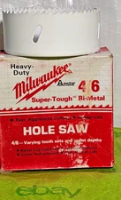 Milwaukee Super Tough Bi-Metal 4/6 Hole Saw Blade 3 5/8" 92mm 49-56-0195