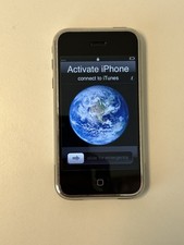 NEVER ACTIVATED Apple iPhone 1st Generation - 8GB - Black A1203 GSM 2G MA712LL
