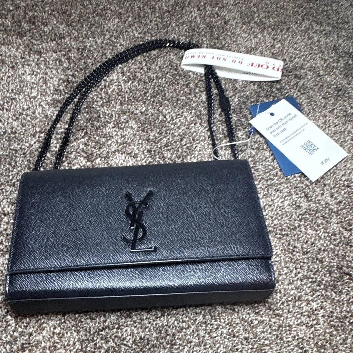 Saint Laurent Black Bags & Handbags for Women for sale | eBay
