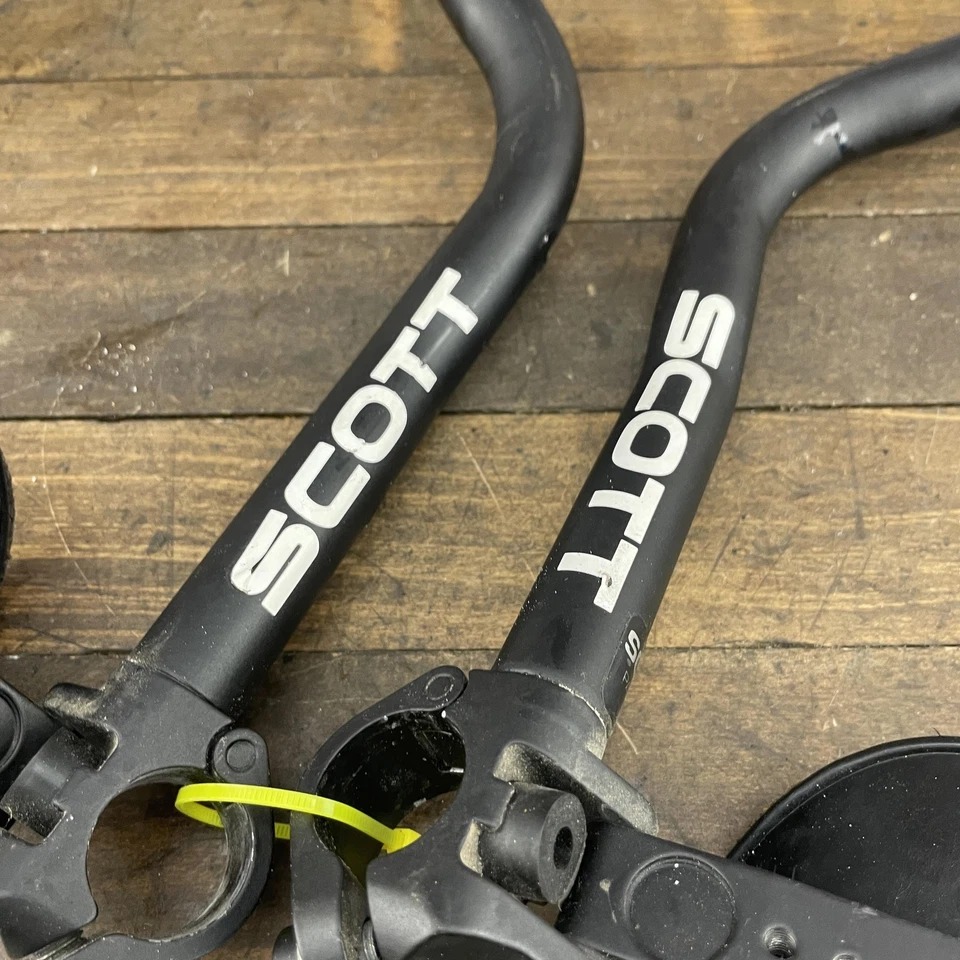 Vintage Scott USA Profile Aero Bars 25.4 Clip-On Triathlon Time Trial Handlebar - Image 2 of 4