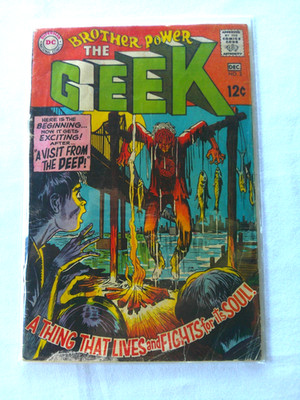 Brother Power the Geek #2 DC Comic 1968 Good- A Visit From the Deep