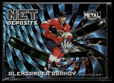 2020-21 Skybox Metal Universe Net Deposits Aleksander Barkov Florida Panthers