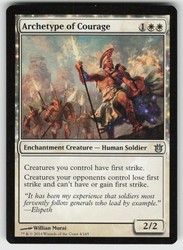 Archetype of Courage #4/165 Born of the Gods