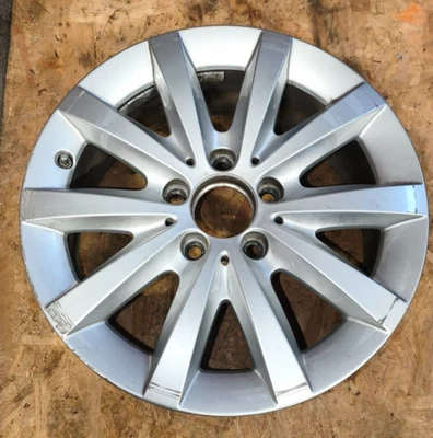 Mercedes A B Klasse 6,5x16 Zoll ET49 Alufelge A2464010500 RDKS beschädigt - Bild 1 von 4