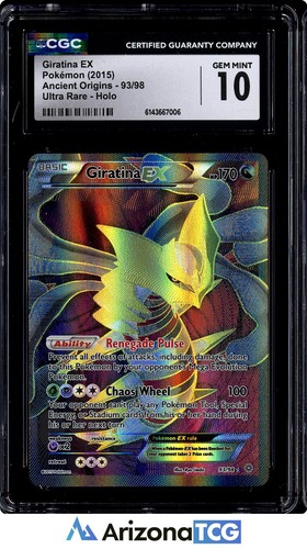 Giratina-EX graded CGC 10 for sale on eBay