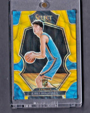 2022-23 Panini Select - Premier Level Chet Holmgren #196 Gold Flash Prizm /10...