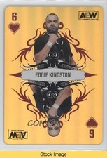 2023 AEW All Elite Wrestling Gold Eddie Kingston 6 of Hearts #PC-33 READ 13ib
