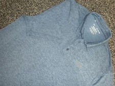 Under Armour Polo Shirt Mens XL Blue Heather Playoff Golf Performance 1351131