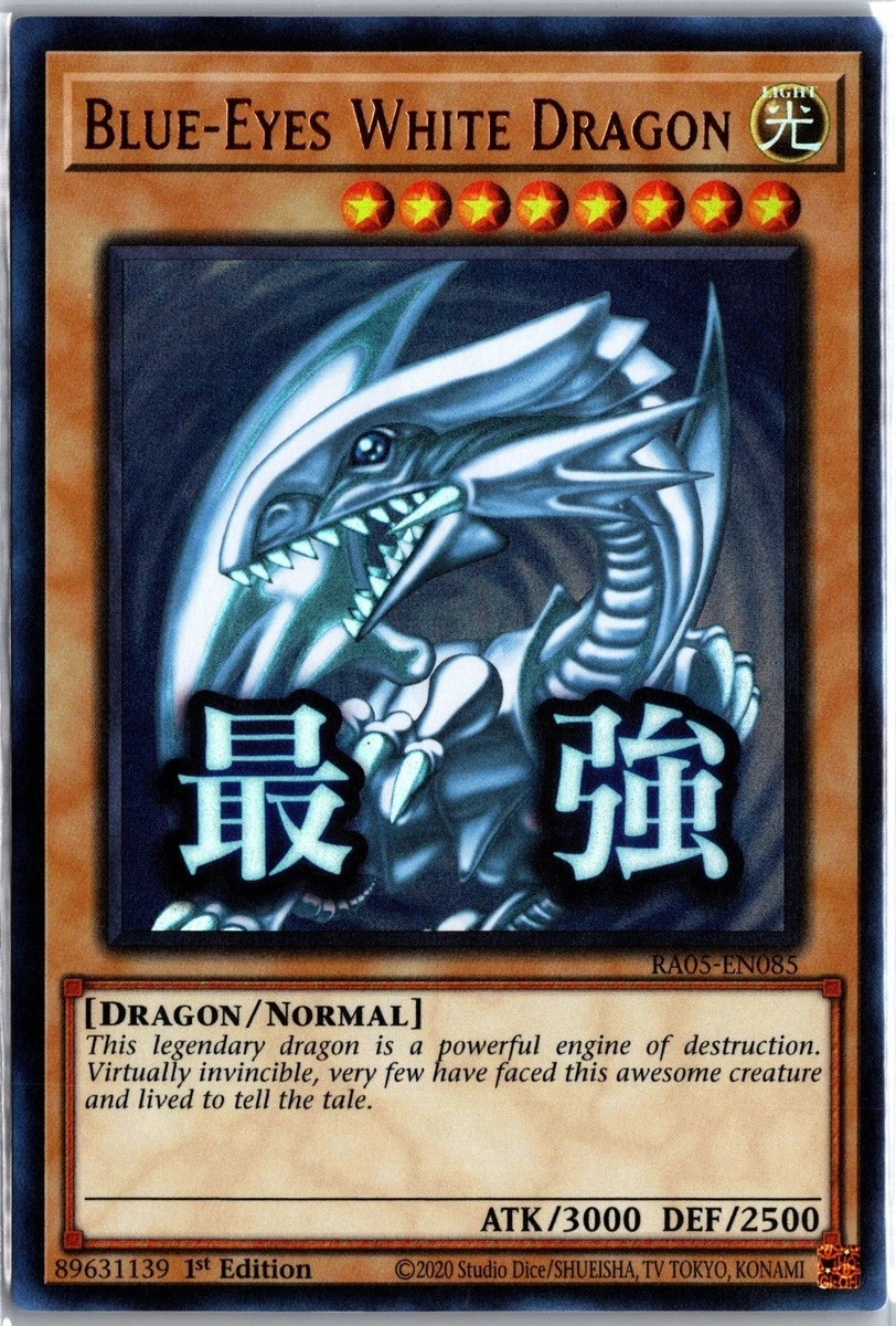 Blue-Eyes White Dragon RA05-EN085 Rarity Collection 5 for sale | eBay