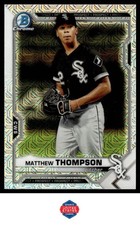 2021 Bowman #BCP-74 Matthew Thompson Chrome Prospects Mojo Refractor