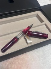 Stipula Vedo Rubino penna stilografica vecchio modello convertitore pennino F vintage