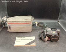 Olympus SuperZoom 300 Film 35mm Camera w/ Bag Untested