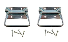 (2 PACK) RELIABLE HARDWARE 0540 Surface Mount Chest Handle w/screws (ZINC)