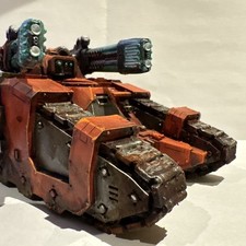 Forge World Sicaran Omega Tank Destroyer Painted  Blood Angels