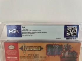 Castlevania (N64, Nintendo 64) PSA 8.0 A+ New Sealed Graded WATA CGC VGA 1st