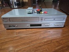 Memorex MVD4544 DVD VHS Combo 6-Head Hi-Fi Stereo W/Remote Tested