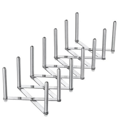 7 Ebenen Erweiterbar Topf Pfanne Topf Deckel Halter Küche Organizer Regal Aufbewahrung UK
