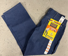 Vintage Wrangler Mens Jeans Cowboy Cut 13MWZ Original Fit Pro Rodeo Denim 33x30