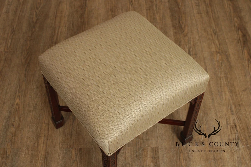 Par de taburetes chinos estilo Chippendale Foto 4 de 4