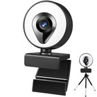 Full HD 1080P Webcam USB AutoFocus Web Camera With Microphone For PC Laptop UK