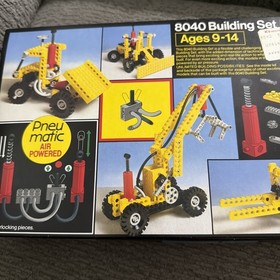 LEGO Technic 8040 Pneumatic Vintage 1985 (just the box