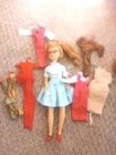 Vintage 12" 1964 Pos 'n' Tammy Doll Ideal BS-12 with original outfit Very Good