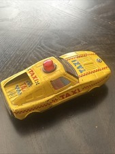 Vintage Tin Toy Taxi By Toy Hero In Japan Taxibil Taxi